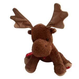 Wild Wonders Canada Plush Moose-Brown-13 in-GUC